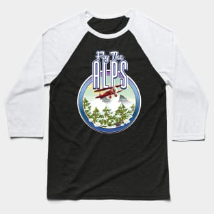Fly The Alps Baseball T-Shirt